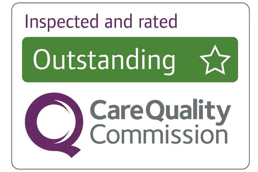 'Inspected and rated Outstanding' Quality Care Commission