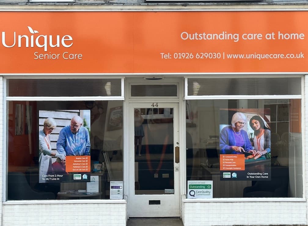 Unique Senior Care Kenilworth and Coventry Office