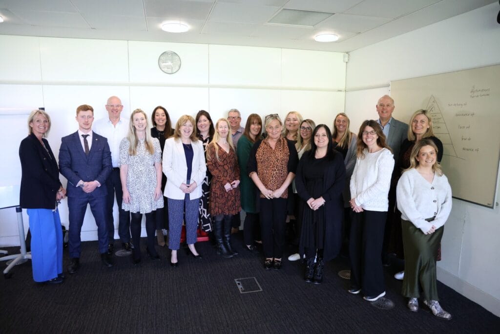 Group photo of the Unique Senior Care leadership team who attended our managers conference